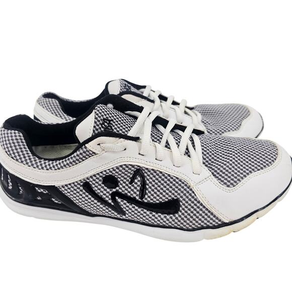 ZUMBA Classic Shoe Womens 9 Dance Fitness Exercise Workout Athletic 131301 White - Picture 1 of 9